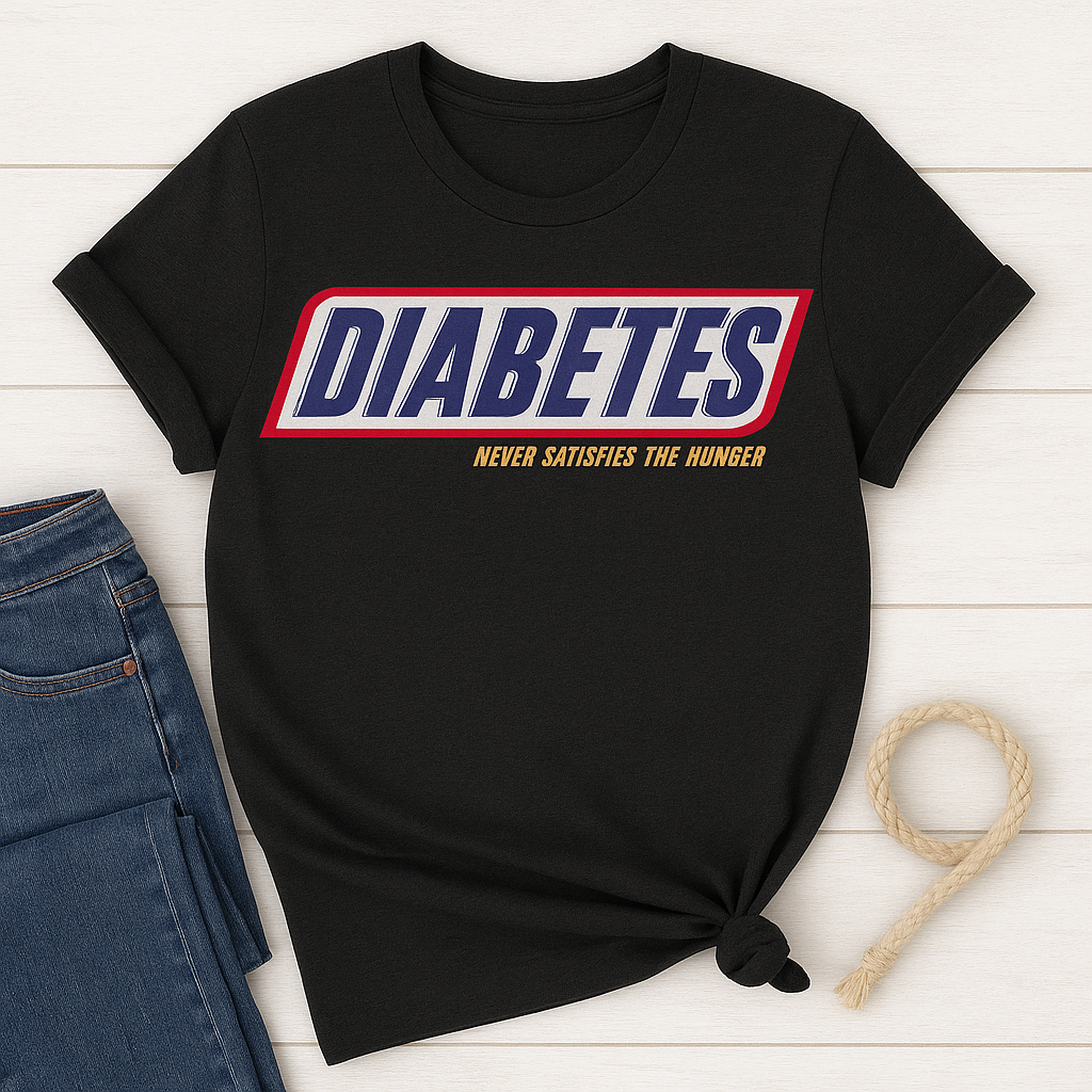 Diabetes Never Satisfies Tee