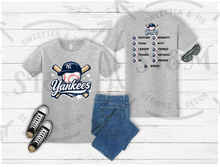 Load image into Gallery viewer, ULL Yankees Team Shirt
