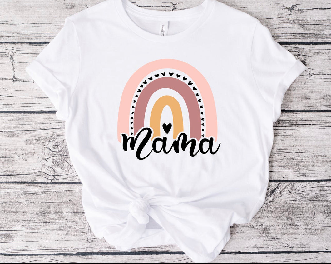 Mama Rainbow Tee